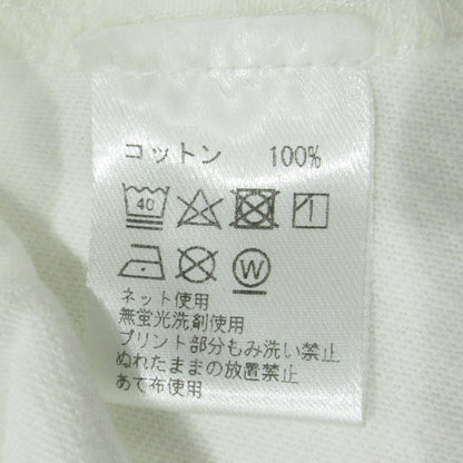SAPEur | サプール ひび割れ加工 半袖Ｔシャツ ホワイト サイズ：XL【三重本店】