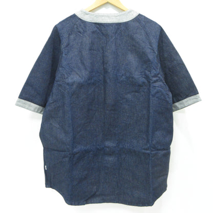 SAPEur | サプール デニムベースボールシャツ デニム インディゴ サイズ：XL【三重本店】