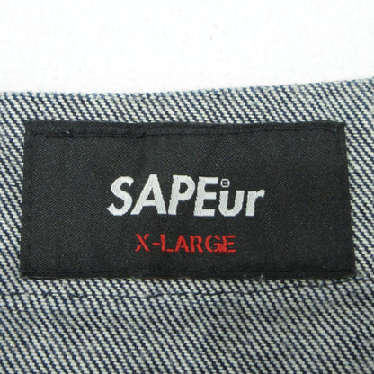 SAPEur | サプール デニムベースボールシャツ デニム インディゴ サイズ：XL【三重本店】