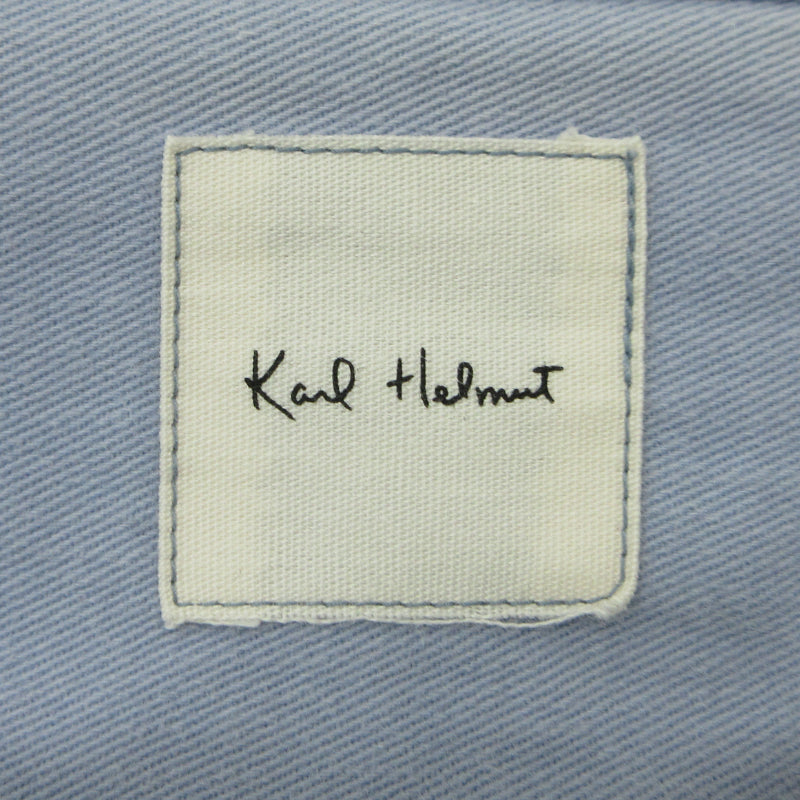 KARL HELMUT | カールヘルム 長袖シャツ PC343FB23 ブルー サイズ：FreeSize【三重本店】