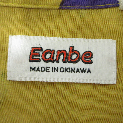 EANBE | イアンベ 琉球舞踊 リュウキュウブヨウ ハワイアンシャツ アロハシャツ 総柄半袖シャツ その他トップス イエロー系 マスタード サイズ：S【三重本店】