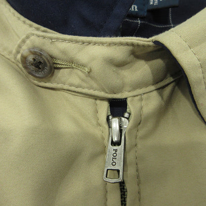 RALPH LAUREN | ラルフローレン ロゴ刺繍スイングトップ ブルゾン スイングトップ ベージュ サイズ：XL【三重本店】