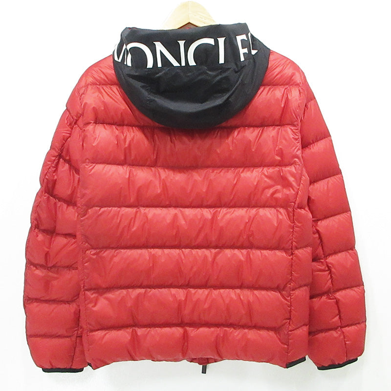 MONCLER | モンクレール PROVINS プロヴァン ロゴワッペンダウンジャケット ダウンジャケット G10911A12300 レッド サイズ：2【三重本店】