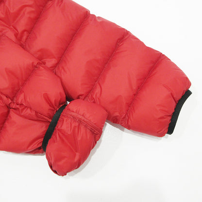 MONCLER | モンクレール PROVINS プロヴァン ロゴワッペンダウンジャケット ダウンジャケット G10911A12300 レッド サイズ：2【三重本店】