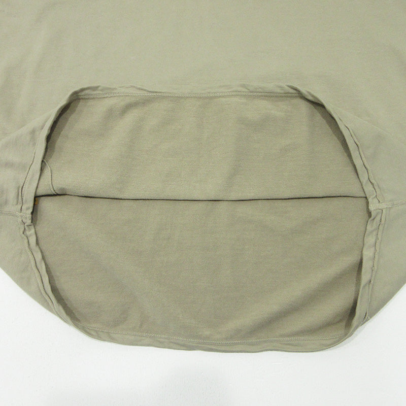 45rpm | ４５アールピーエム スーピマピーチインレイの908フーディ 長袖Tシャツパーカー 長袖Ｔシャツ 51270101-12-02 ベージュ カーキ サイズ：2【三重本店】