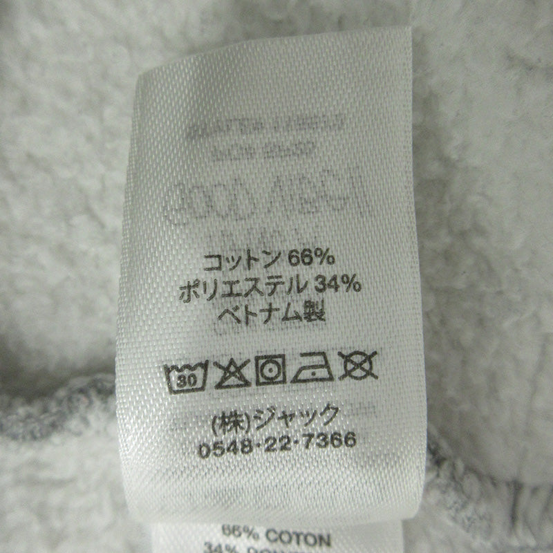 STUSSY | ステューシー ハーフジップ長袖スウェットシャツ ロゴラベル裏起毛プルオーバー スウェット 118573 グレー サイズ：M【三重本店】