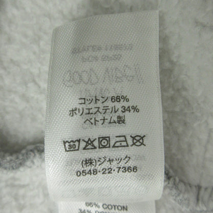 STUSSY | ステューシー ハーフジップ長袖スウェットシャツ ロゴラベル裏起毛プルオーバー スウェット 118573 グレー サイズ：M【三重本店】
