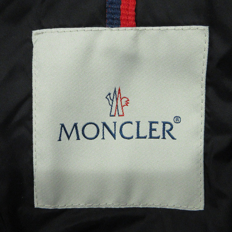 MONCLER | モンクレール MONTGENEVRE モンジュネーブル 襟2WAY総柄ウールダウンジャケット ダウンジャケット A20914033805 グレー サイズ：1【三重本店】