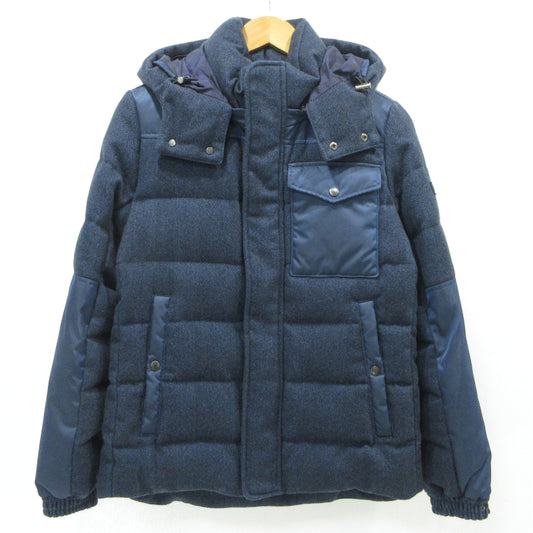 MONCLER | モンクレール MERANO ダウンジャケット MTA19A4582 ネイビー サイズ：1【三重本店】