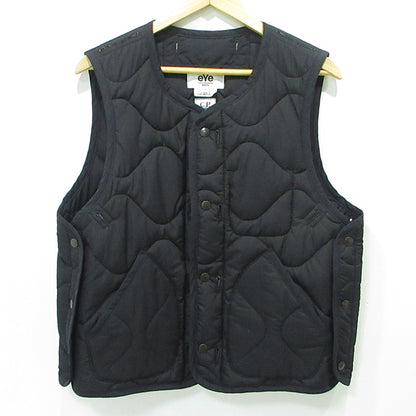 JUNYA WATANABE | ジュンヤワタナベ × C.P. Company シーピーカンパニー COMME des GARCONS コムデギャルソン W-NAME VEST ダブルネームベスト 25SS 中綿ベストライナー付きマルチポケットベスト ベスト WO-V901 ブラック サイズ：S【三重本店】