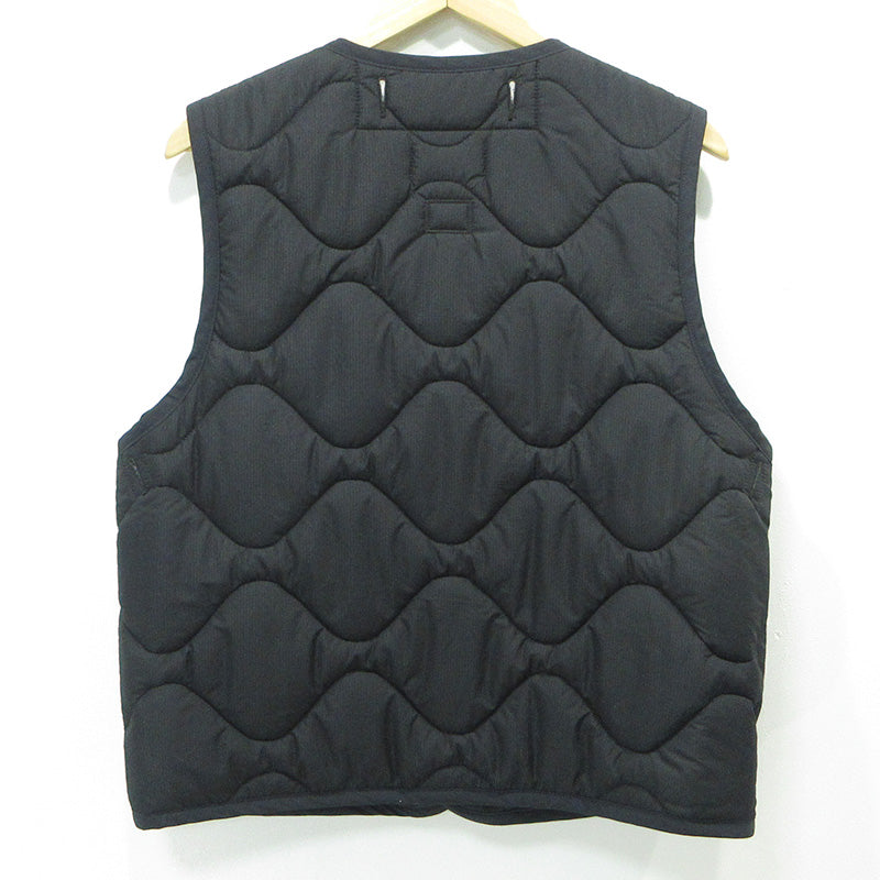 JUNYA WATANABE | ジュンヤワタナベ × C.P. Company シーピーカンパニー COMME des GARCONS コムデギャルソン W-NAME VEST ダブルネームベスト 25SS 中綿ベストライナー付きマルチポケットベスト ベスト WO-V901 ブラック サイズ：S【三重本店】