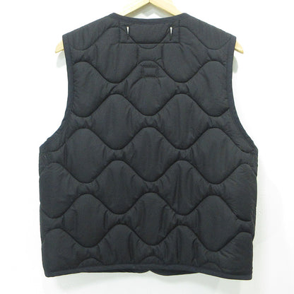 JUNYA WATANABE | ジュンヤワタナベ × C.P. Company シーピーカンパニー COMME des GARCONS コムデギャルソン W-NAME VEST ダブルネームベスト 25SS 中綿ベストライナー付きマルチポケットベスト ベスト WO-V901 ブラック サイズ：S【三重本店】