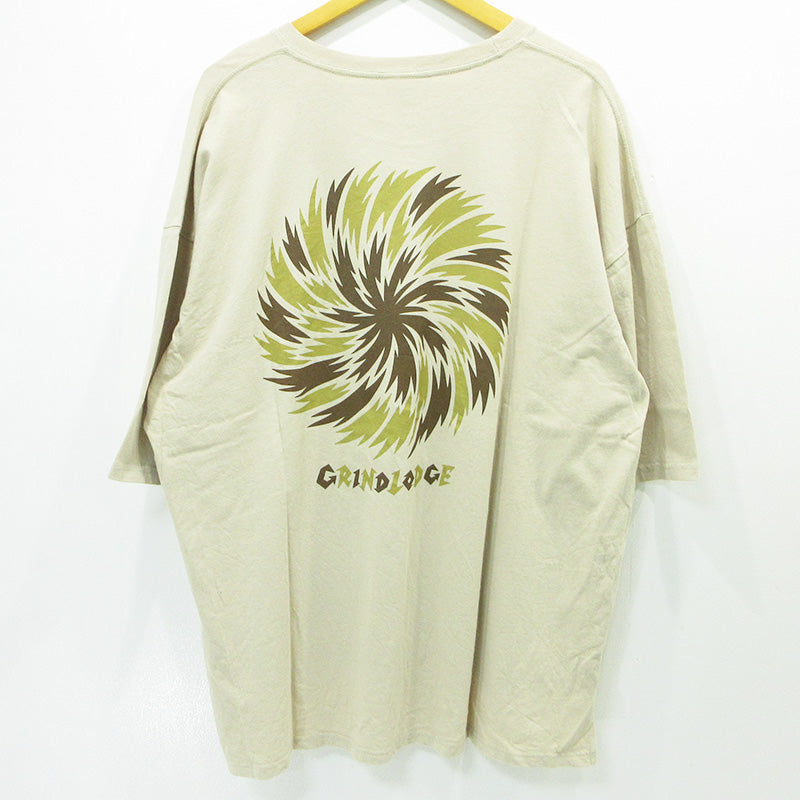 CROSS & STITCH | クロスステッチ プリント半袖Tシャツ 半袖Ｔシャツ ベージュ サイズ：XL【三重本店】