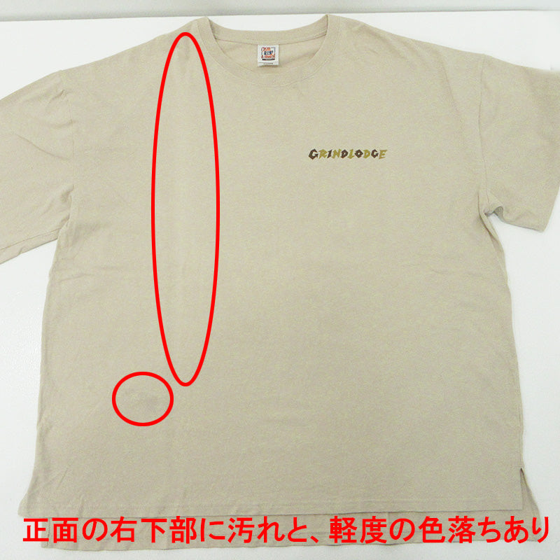 CROSS & STITCH | クロスステッチ プリント半袖Tシャツ 半袖Ｔシャツ ベージュ サイズ：XL【三重本店】