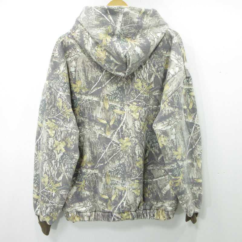 9090 | ナインティナインティ 90 Logo Vintage Ballon Hoodie パーカー NN1883 グレー系 サイズ：L【三重本店】