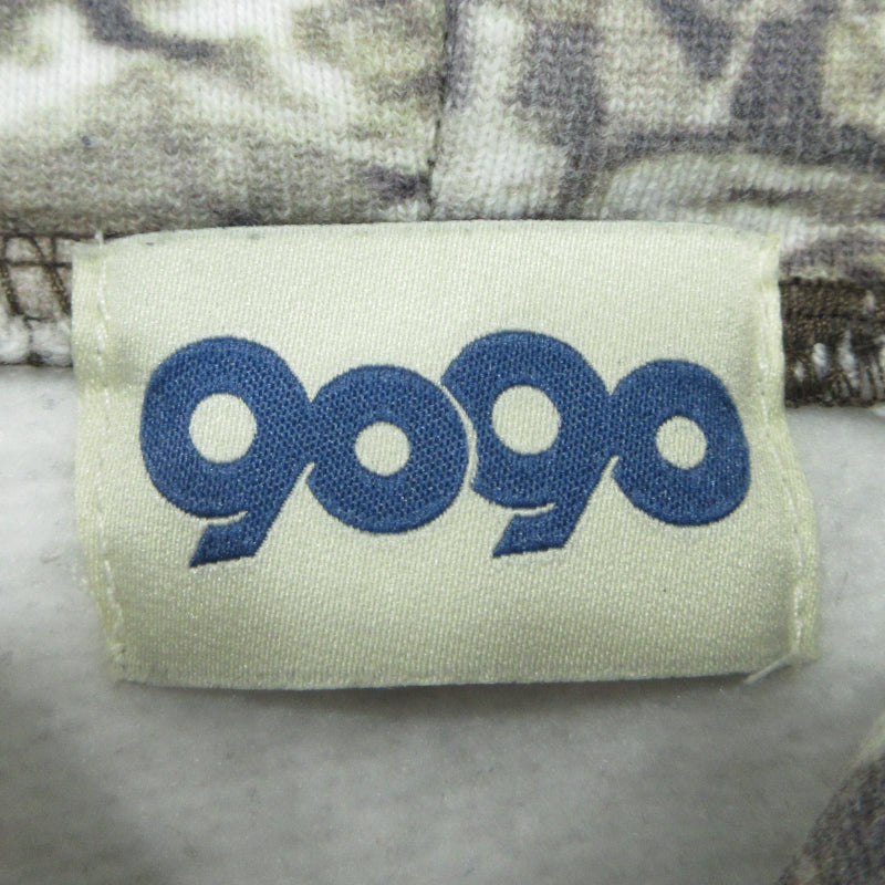 9090 | ナインティナインティ 90 Logo Vintage Ballon Hoodie パーカー NN1883 グレー系 サイズ：L【三重本店】