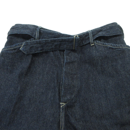 COMOLI | コモリ ベルテッドデニムパンツ デニムパンツ W03-03001 インディゴ サイズ：1【三重本店】【加古川物流】