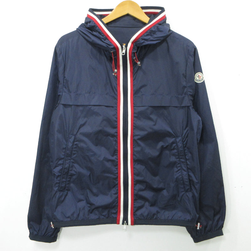 MONCLER | モンクレール ANTON JACKET ナイロンジャケット E10914163205 ネイビー サイズ：1【三重本店】