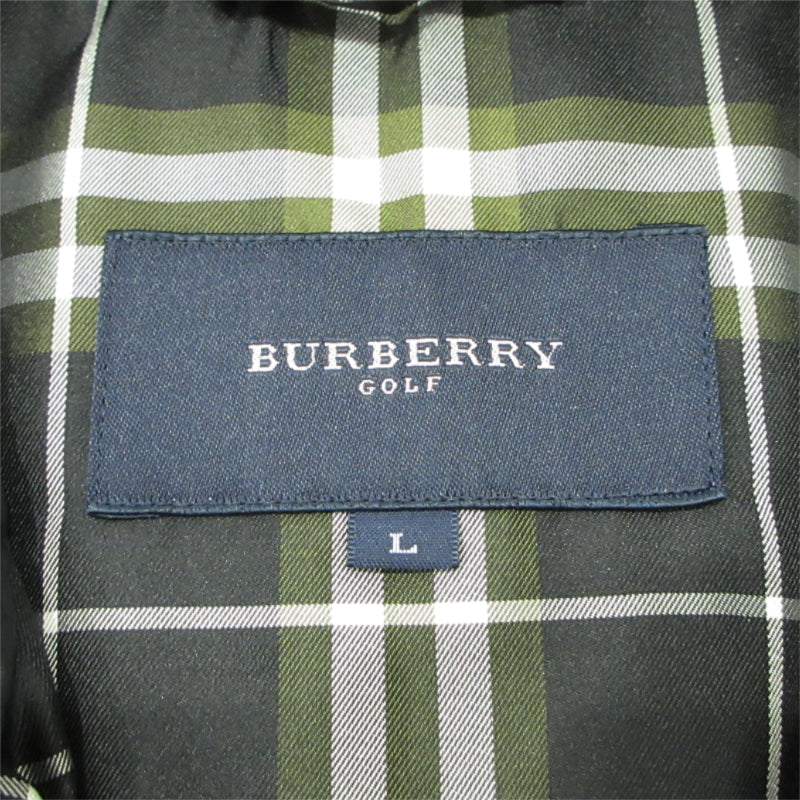 BURBERRY | バーバリー BURBERRY GOLF ダウンベスト BFP33-755-09 ブラック サイズ：L【三重本店】