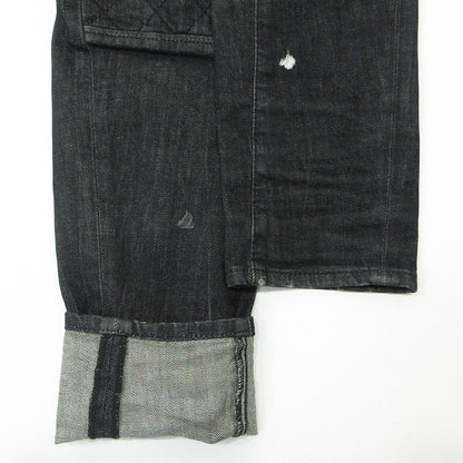 DSQUARED2 | ディースクエアード TIDY BIKER JEAN タイディバイカージーンズ USED加工ボタンフライデニムパンツ ダメージ加工 ペイント加工 デニムパンツ S74LA0804 ブラック サイズ：46【三重本店】
