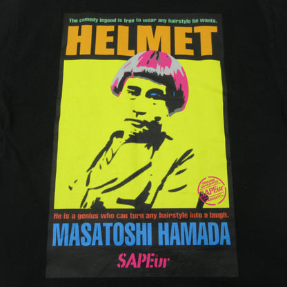 SAPEur | サプール MASATOSHI HAMADA A Laugh For Life SS Tee 半袖Ｔシャツ ブラック サイズ：M【三重本店】