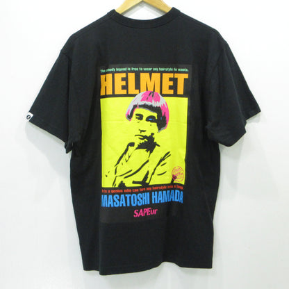 SAPEur | サプール MASATOSHI HAMADA A Laugh For Life SS Tee 半袖Ｔシャツ ブラック サイズ：M【三重本店】