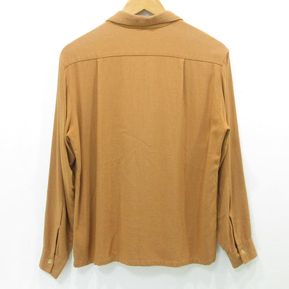 Pilgrim | ピルグリム 襟2WAY長袖シャツ 50~60's カリフォルニア製 その他トップス ブラウン キャメル サイズ：M【三重本店】