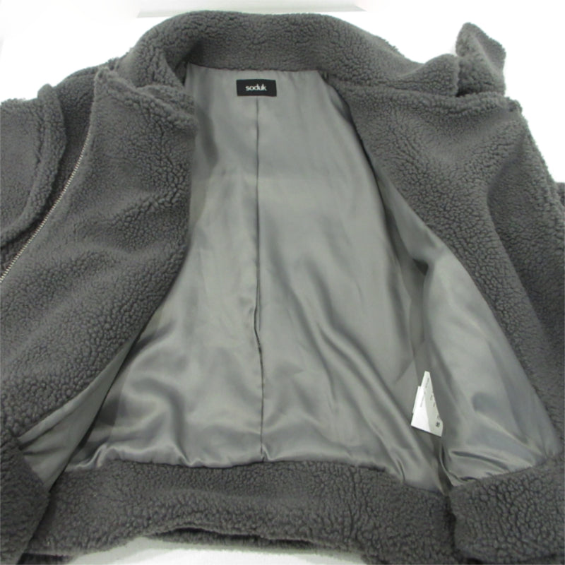 その他アウター 0422030203 グレー サイズ：FreeSize【三重本店】