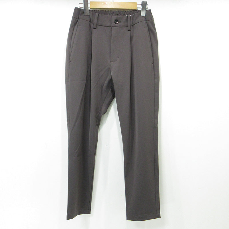 ATTACHMENT | アタッチメント × STUDIOUS ステュディオス REGULAR FIT EASY TROUSERS レギュラーフィットイージートラウザー ストレッチタックパンツ スラックス その他ボトムス AP42-113 グレー サイズ：1【三重本店】