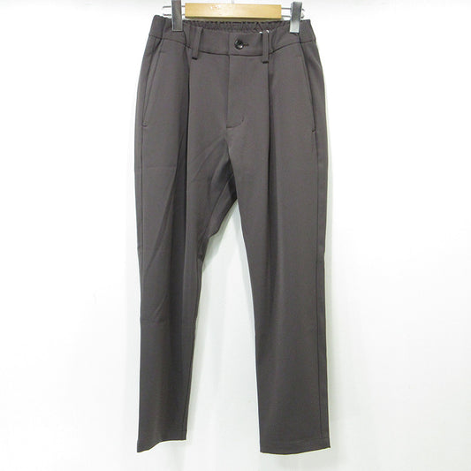 ATTACHMENT | アタッチメント × STUDIOUS ステュディオス REGULAR FIT EASY TROUSERS レギュラーフィットイージートラウザー ストレッチタックパンツ スラックス その他ボトムス AP42-113 グレー サイズ：1【三重本店】