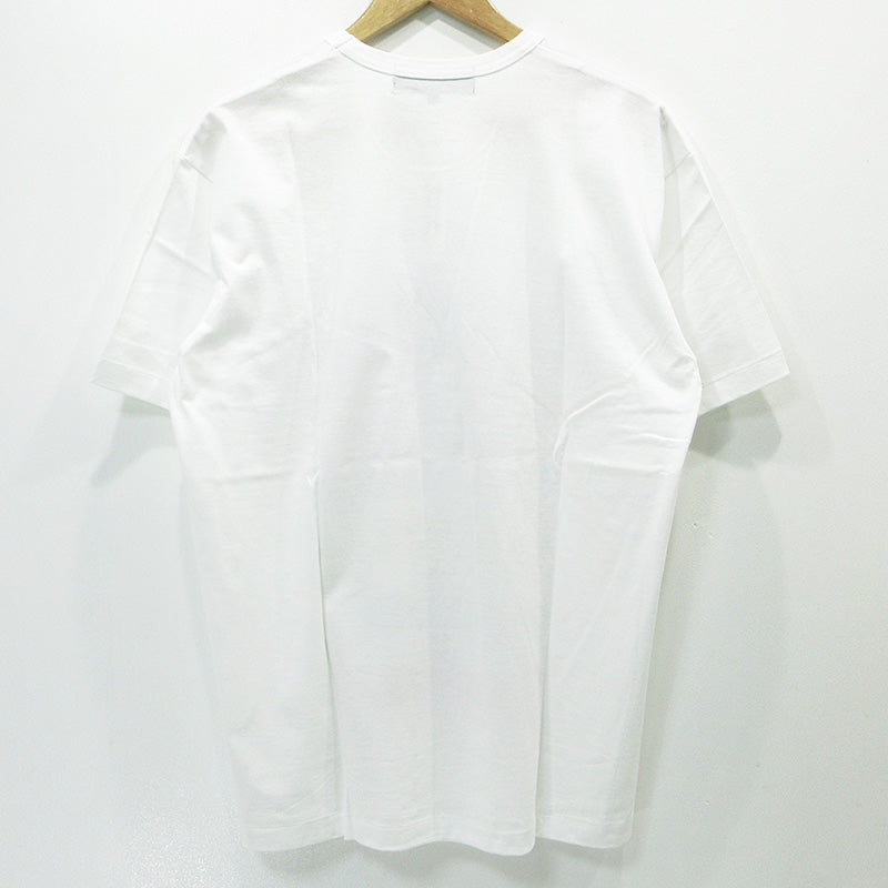 CHROME HEARTS | クロムハーツ × COMME des GARCONS × DOVER STREET MARKET コムデギャルソン ドーバーストリートマーケット ロゴプリント半袖Tシャツ AD2018 トリプルコラボ 半袖Ｔシャツ ZB-T001 ホワイト サイズ：XXL【三重本店】