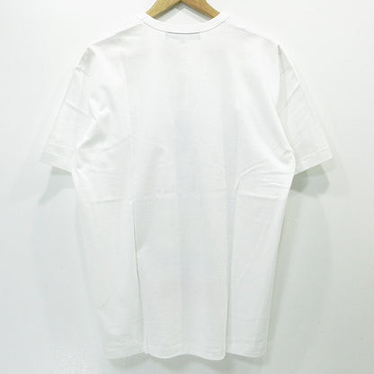 CHROME HEARTS | クロムハーツ × COMME des GARCONS × DOVER STREET MARKET コムデギャルソン ドーバーストリートマーケット ロゴプリント半袖Tシャツ AD2018 トリプルコラボ 半袖Ｔシャツ ZB-T001 ホワイト サイズ：XXL【三重本店】