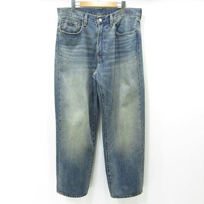 Barbour | バーブァー × LEVIS リーバイス Lot. 568 Loose Jeans ルーズジーンズ ロゴ刺繍ジップフライデニムパンツ デニムパンツ 003GN-0000 ブルー インディゴ サイズ：34【三重本店】