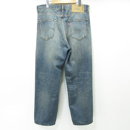 Barbour | バーブァー × LEVIS リーバイス Lot. 568 Loose Jeans ルーズジーンズ ロゴ刺繍ジップフライデニムパンツ デニムパンツ 003GN-0000 ブルー インディゴ サイズ：34【三重本店】