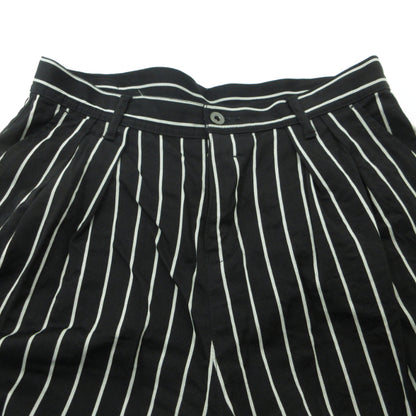 SHAREEF | シャリーフ STRIPE WIDE PANTS パンツ ブラック サイズ：3【三重本店】