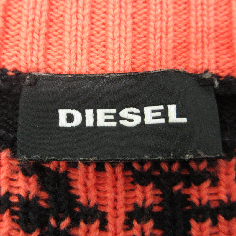 DIESEL | ディーゼル コットンニットセーター セーター ブラック サイズ：M【三重本店】
