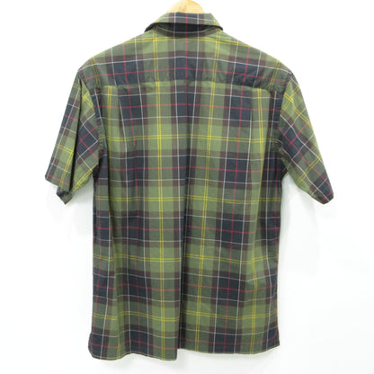Barbour | バーブァー チェック柄 半袖シャツ 2001024 グリーン系 サイズ：38【三重本店】
