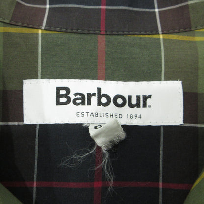 Barbour | バーブァー チェック柄 半袖シャツ 2001024 グリーン系 サイズ：38【三重本店】