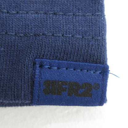 #FR2 | エフアールツー 港 京都舞鶴オープン記念 花札半袖Tシャツ ロゴ刺繍 うさぎ 半袖Ｔシャツ FRC4518 ネイビー サイズ：XL【三重本店】