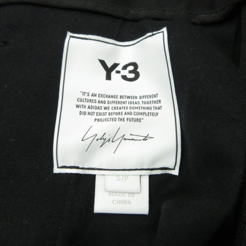 Y-3 | ワイスリー CLASSIC REFINED WOOL STRETCH TLRD CRP PANTS クロップドパンツ HB3387 ブラック サイズ：S【三重本店】