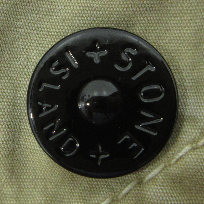 STONE ISLAND | ストーンアイランド ORGANIC COTTON OVERSHIRT JACKET オーガニックコットンオーバーシャツジャケット ジップ長袖シャツ 長袖シャツ 7915102WN ベージュ カーキ サイズ：M【三重本店】