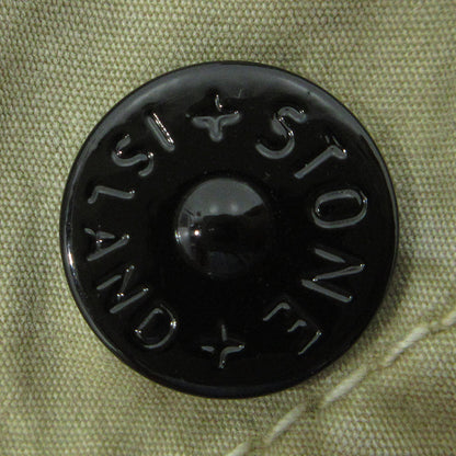 STONE ISLAND | ストーンアイランド ORGANIC COTTON OVERSHIRT JACKET オーガニックコットンオーバーシャツジャケット ジップ長袖シャツ 長袖シャツ 7915102WN ベージュ カーキ サイズ：M【三重本店】