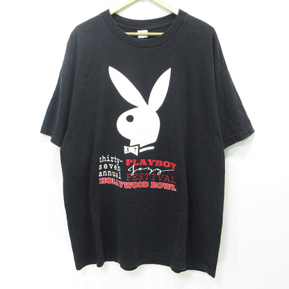 ALSTYLE | アルスタイル PLAY BOY JAZZ FESTIVAL プレイボーイジャズフェスティバル半袖Tシャツ 2015年 半袖Ｔシャツ ブラック サイズ：XXL【三重本店】