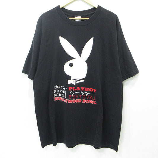 ALSTYLE | アルスタイル PLAY BOY JAZZ FESTIVAL プレイボーイジャズフェスティバル半袖Tシャツ 2015年 半袖Ｔシャツ ブラック サイズ：XXL【三重本店】