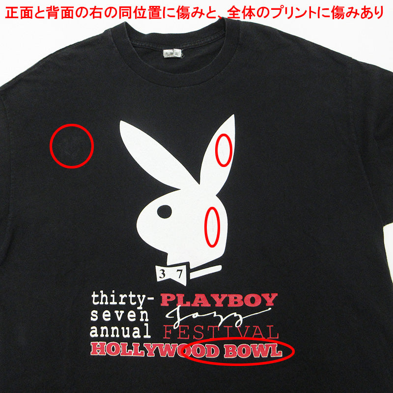 ALSTYLE | アルスタイル PLAY BOY JAZZ FESTIVAL プレイボーイジャズフェスティバル半袖Tシャツ 2015年 半袖Ｔシャツ ブラック サイズ：XXL【三重本店】