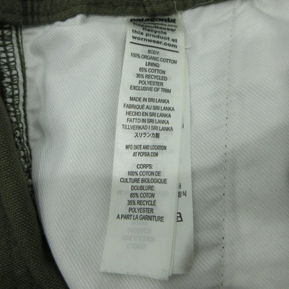 patagonia | パタゴニア ポイントレイズキャンバスギパンツ パンツ 22145FA25 カーキグリーン サイズ：S【三重本店】
