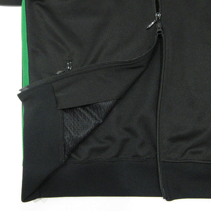 Needles | ニードルス × Hidden NY ヒドゥンニューヨーク ロゴ刺繍トラックジャケット ジャージ ジャージ KP972 ブラック×グリーン サイズ：L【三重本店】