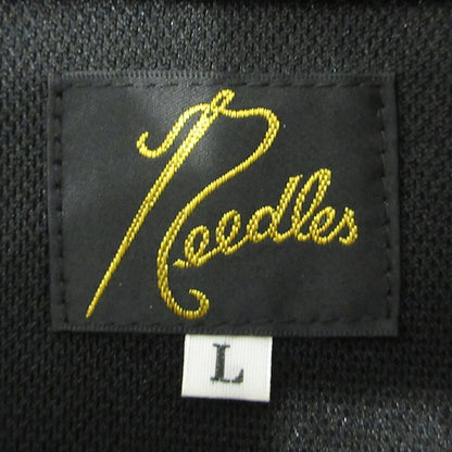 Needles | ニードルス × Hidden NY ヒドゥンニューヨーク ロゴ刺繍トラックジャケット ジャージ ジャージ KP972 ブラック×グリーン サイズ：L【三重本店】