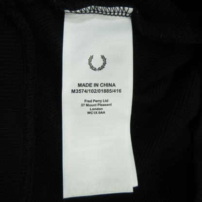 FRED PERRY | フレッドペリー ハーフジップ Half Zip Sweatshirt スウェット M3574 ブラック サイズ：XL【三重本店】