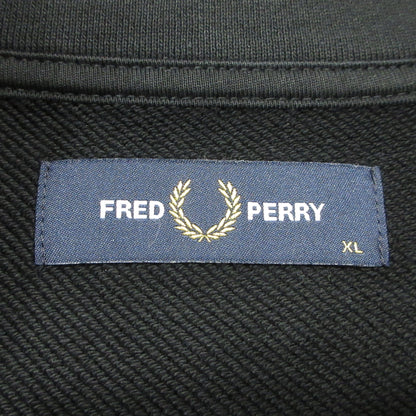 FRED PERRY | フレッドペリー ハーフジップ Half Zip Sweatshirt スウェット M3574 ブラック サイズ：XL【三重本店】